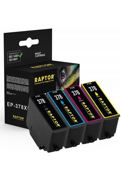 NO BRAND 4x CERNEALĂ PENTRU EPSON 378XL XP-8500 XP-8505 XP-8600