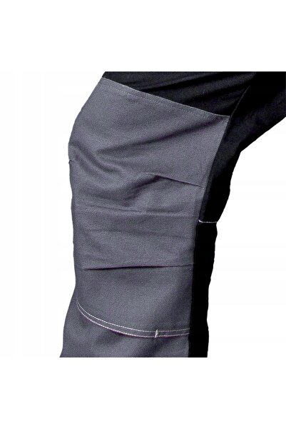 NO BRAND Pantaloni de lucru de protecție din bumbac 100% CANVAS, confortabili...