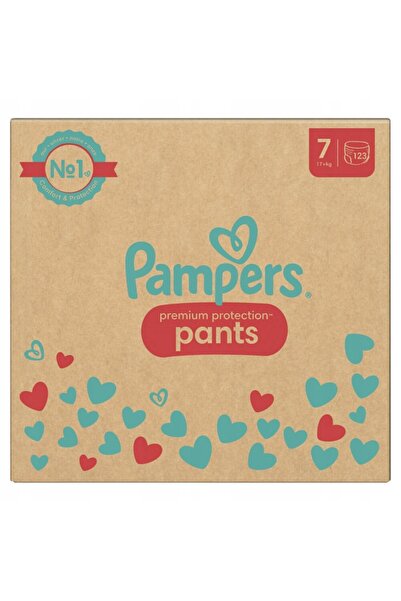 Pampers Scutece cu protecție premium Mărimea 7 123 bucăți