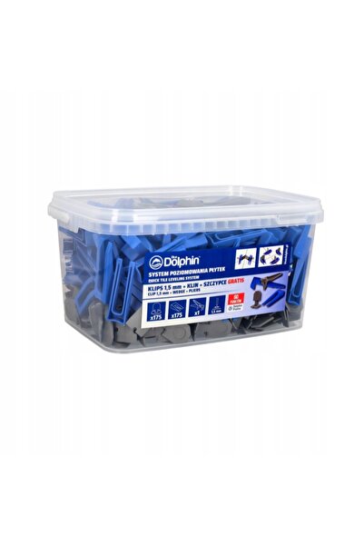 Blue Dolphin Kit de nivelare a plăcilor ceramice: cleme de 1.5mm + pene + clește