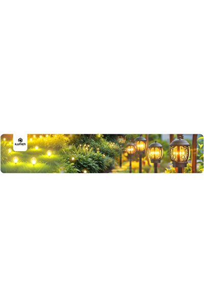 NO BRAND Lampă solară bilă transparentă 4 bucăți Ilumen LS-103