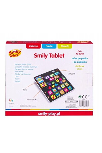 NO BRAND Tabletă Smily Play S1146/0823, vârsta 18 luni+