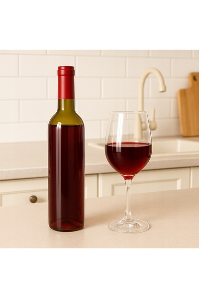 NO BRAND 70x Sticle de vin de 375ml din sticlă închisă la culoare, pentru bău...