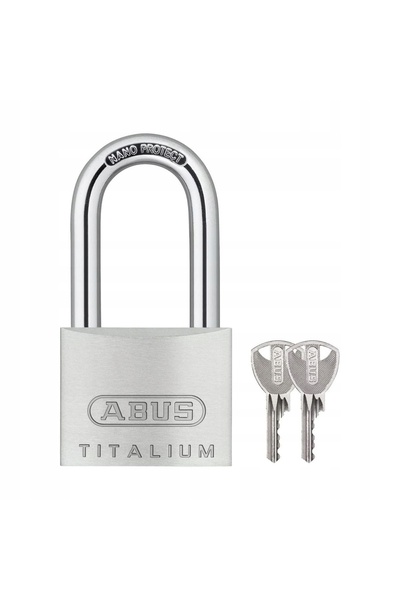 Abus Lacăt TITALIUM 727/40HB cu anse lungi 2 chei
