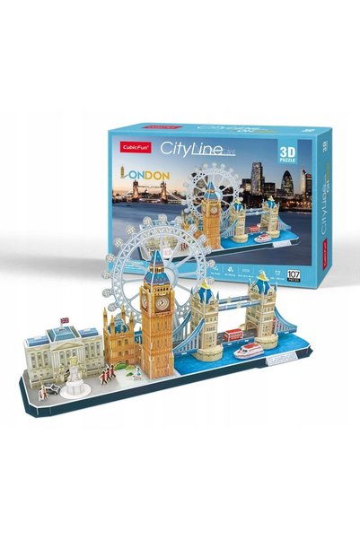NO BRAND Puzzle 3D Cityline Londra