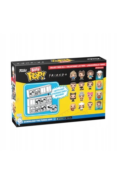 Funko Figurină Bitty Pop! Set Prieteni Joey Ross Rachel 4 piese