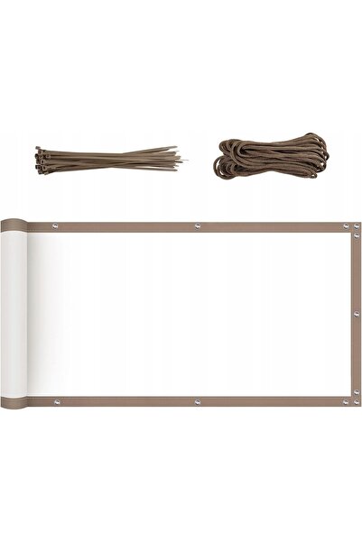 NO BRAND Prelată balcon terasă gard balcon 90 x 300 cm UV 160g/m² SEKEY