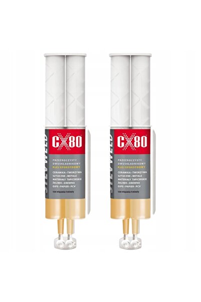 NO BRAND CX80 SILV WLED Tub adeziv epoxidic bicomponent 24ml