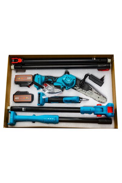 golden tools Foarfecă electrică de tăiat/curățat argintie 2,0M 48V AKU 6AH 2 ...