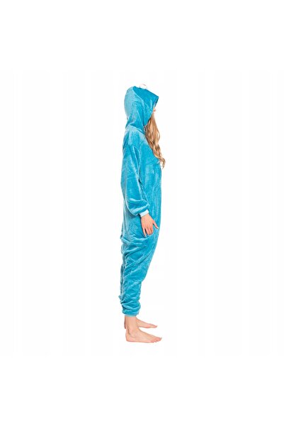 NO BRAND Pijama de damă Kigurumi costum salopetă Cookie Monster 175-185 XL