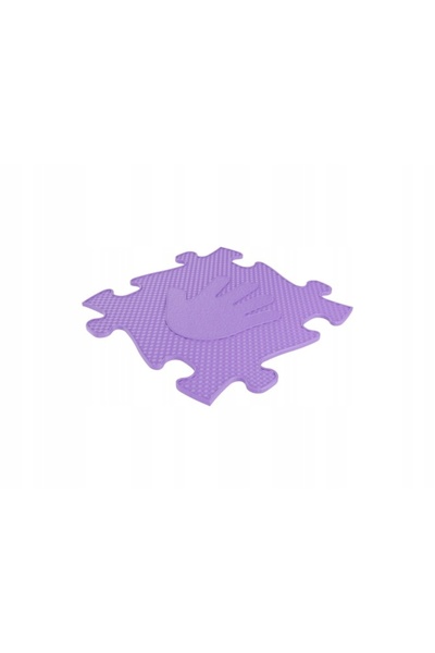 Askato COVOR DE JOACĂ SET MAGIC VIOLET CU 16 ELEMENTE PENTRU ANTRENAREA PICIO...