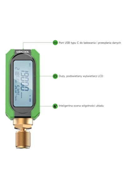 NO BRAND Vacuometru electronic Wipcool MVG-1