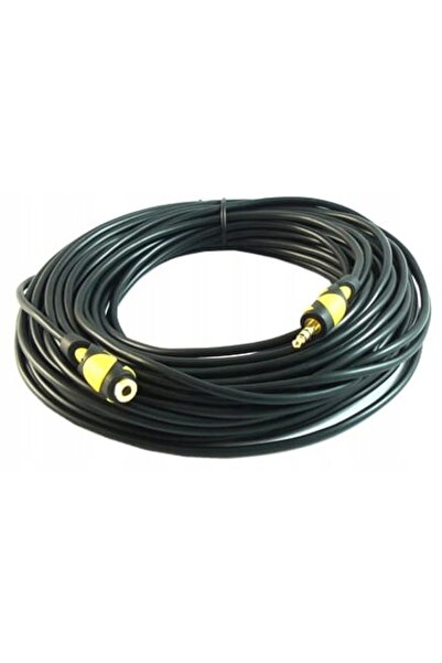 NO BRAND Cablu stereo jack de 3.5mm la mufă jack de 3.5mm, 15m