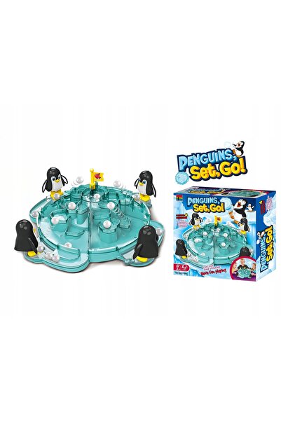 ChRLD Joc de societate, Abilitate, Fotbal, Pingo Pongo, Set de joc, Pinguini