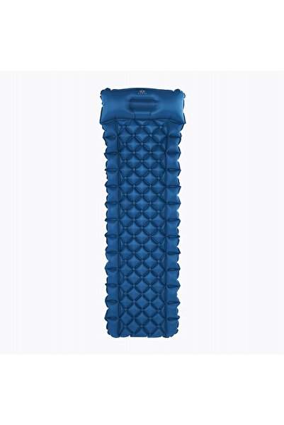 NO BRAND Saltea gonflabilă pliabilă de camping pentru o persoană, cu pernă, 1...