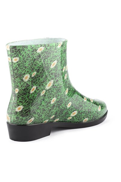NO BRAND Cizme de ploaie scurte de damă, din PVC, LA-ZT Multicolor 39