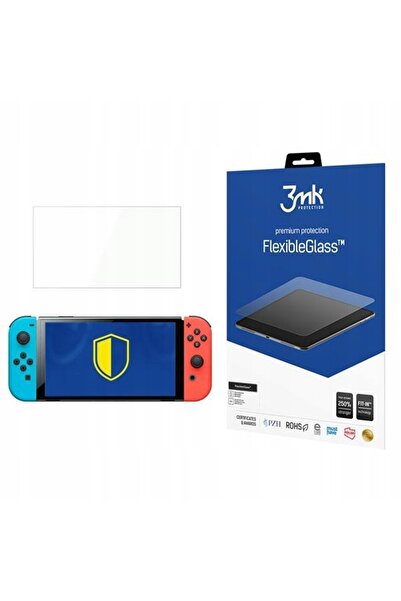 NO BRAND Sticlă hibridă pentru Nintendo Switch OLED 3MK Protector de ecran di...