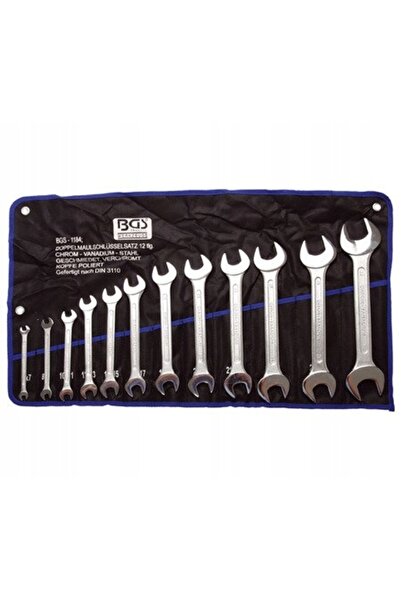 NO BRAND Set de chei plate cu două capete BGS Technic 1184