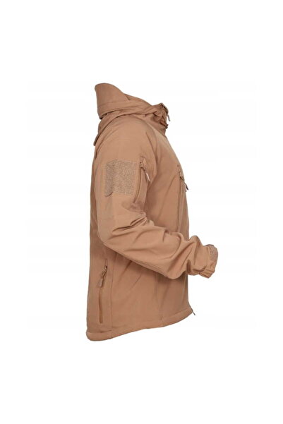 NO BRAND Jachetă softshell bărbați Texar Falcon cu glugă tactică Coyote XL
