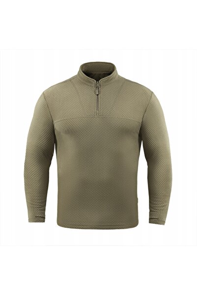 NO BRAND M-Tac Delta Level 2 Hex Bluză termică din fleece pentru bărbați - Bej L