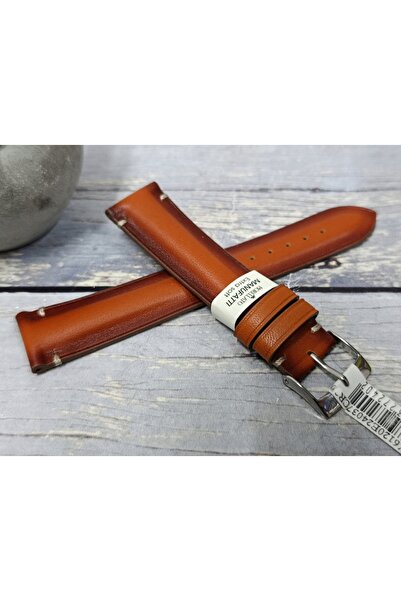 NO BRAND Curea de ceas din piele maro moale, italiană, Morellato 22 mm X6120