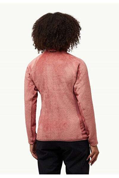 Jack Wolfskin Rotwand FZ Jachetă fleece de damă - Roșu mineral - S
