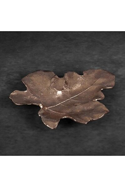 NO BRAND Platou decorativ Dalia (03) 24x20x2 cm, auriu