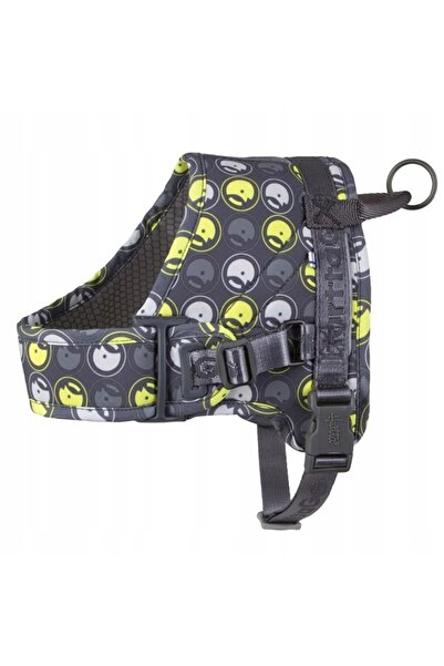 NO BRAND Hurtta Go Harness Storm Gray ham cu mâner, pentru plimbări lungi 35-...
