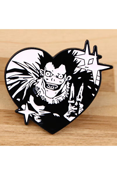 choice2 P-Deathnote-A Death Note Ryuk Enamel Pins Anime Shinigami Lapel Brooc...