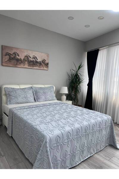 D'NISS HOME Hi̇ra 3 Piece Double Bedding Set