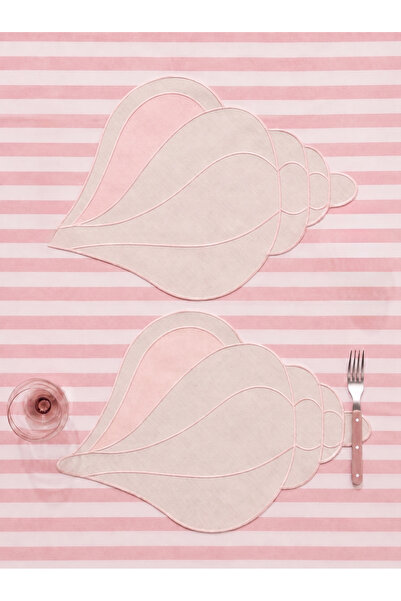 BELENAY Cerya 2-Piece Linen Look American Service Set 50X33 cm
