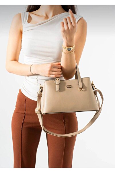 Sanmorris Women's Classic 3-Compartment Shoulder Bag