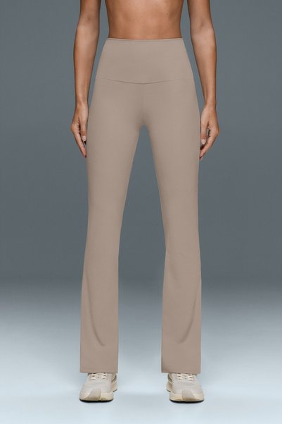Oysho High-rise Comfortlux flare trousers