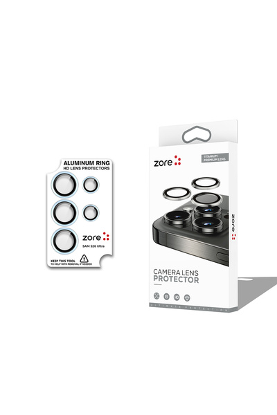 Pazarplus Galaxy S26 Ultra Camera Lens Protector Sapphire Non-Distorting Imag...