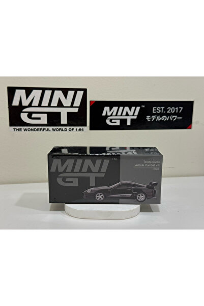 HOT WHEELS Mini Gt 1:64 Toyota Supra Veilside Combat V-Ii Black Jdm Diecast M...