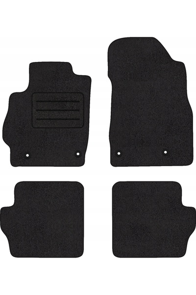 NO BRAND Covorașe auto ECO-LUX PENTRU MAZDA 2 II (2007 - 2014) SET COMPLET