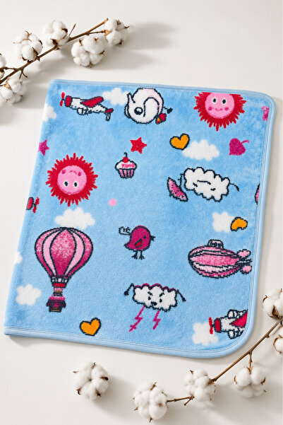 GÜLERBEBECİX Baby Soft Plush Blanket 90X90 cm