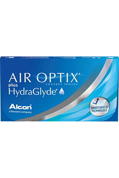 NO BRAND AIR OPTIX HYDRAGLYDE 6 bucăți lentile de contact lunare dioptrie -1,25