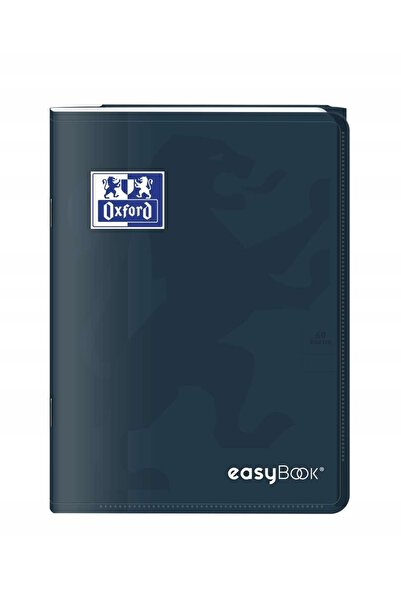 Oxford Caiet PP EASYBOOK A4/60 de file, liniat cu margine, culori asortate x2