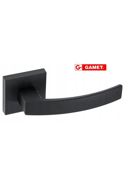 NO BRAND MISTICO mâner cu textură neagră, set complet cu rozetă