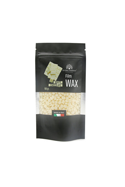 global fashion Set 2 x Ceară pentru epilare Film Wax 100g, Ciocolata Alba