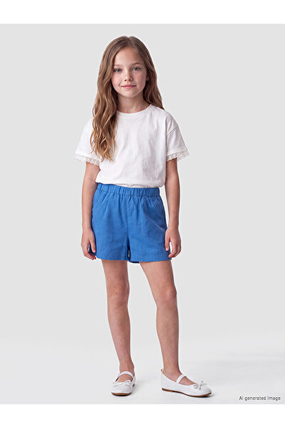LC Waikiki Two Mt Shop Quality Lcw Kids Blue Plain Standard & Regular Girls' ...