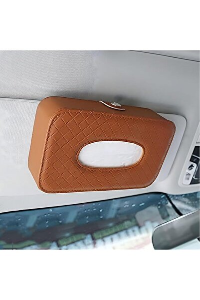 Generic Brand X spring Car Tissue Holder, Premium PU Leather Hanging Sun Viso...