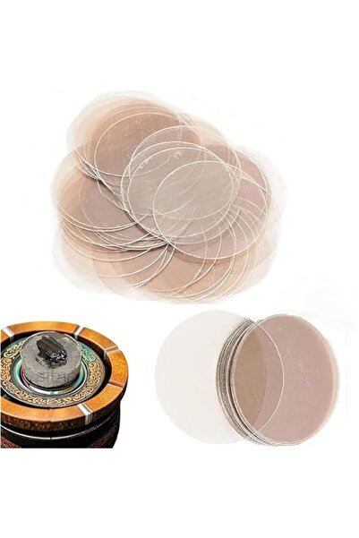 Generic Brand Mica Plate 50 pcs Mica Sheets for Incense Burners & Heating San...