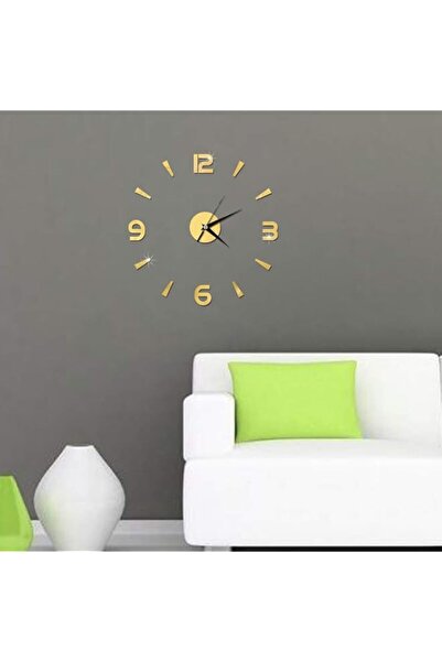Generic Brand Cryfokt Wall Clock Sticker, Self Adhesive Wall Clock, Acrylic M...