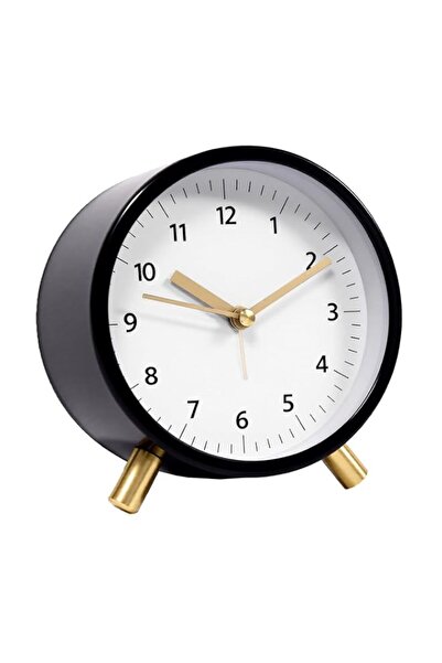 Generic Brand Alarm Clock with Backlight, 4.6 inches Bedside Analog Non-Ticki...
