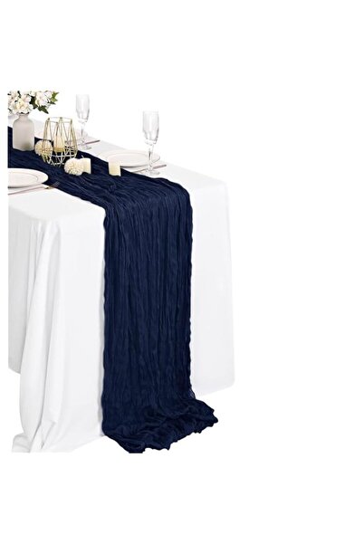 Generic Cheesecloth Table Runner, Wedding Decorations Vintage Table Centerpie...