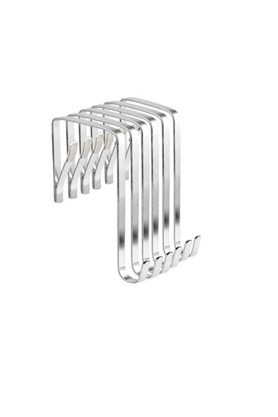 Generic 12 Pcs Adjustable Over The Door Hooks, Heavy Duty Stainless Steel Doo...
