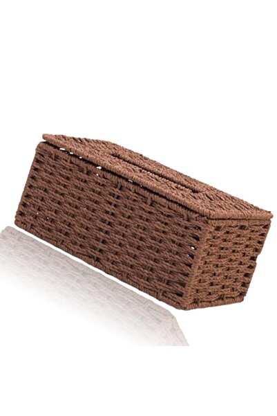 Generic Tissue Box Holder – Simple Cute Retro Design for Living Room, Bathroo...