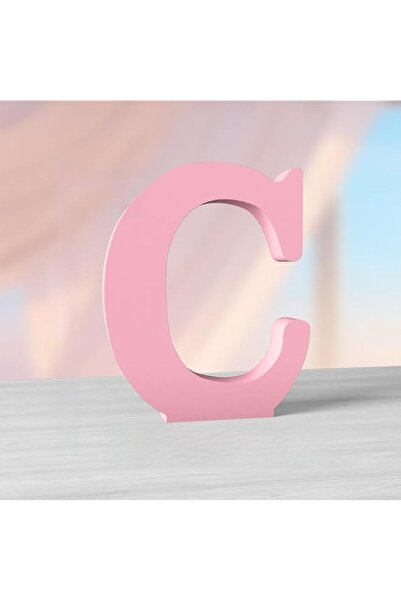 Generic Brand 6 Inch Pink Wood Letters Unfinished Wood Letters for Wall Decor...